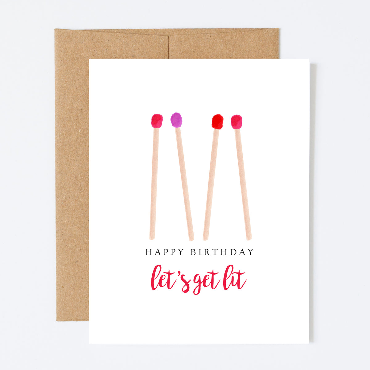 Let's Get Lit Shortpockets Stationery